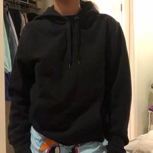 Black hoodie